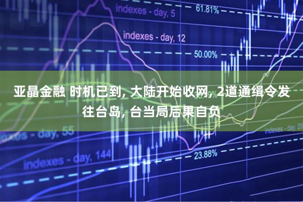 亚晶金融 时机已到, 大陆开始收网, 2道通缉令发往台岛, 台当局后果自负